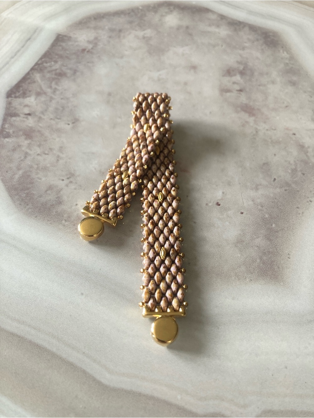 ✨Golden Desert Beaded Bracelet✨